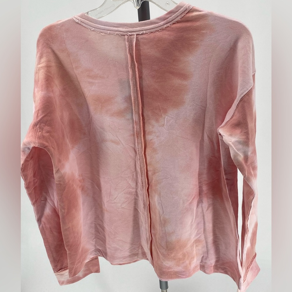 Brushed Brand Tie Dye Long Sleeve Tee - Picture 5 of 6
